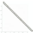 thumbnail image 3 of White Sterling Silver bracelet Diamonds Diamond Round 7 in 5 mm, 3 of 3