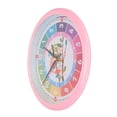 thumbnail image 3 of Cartoon Colorful Wall Clock Plastic Quartz Time Learning Clock for Kid's Bedroom Classroom, 3 of 7