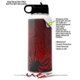thumbnail image 2 of Skin Wrap Decal compatible with Hydro Flask Wide Mouth Bottle 32oz Spider Web (BOTTLE NOT INCLUDED), 2 of 3