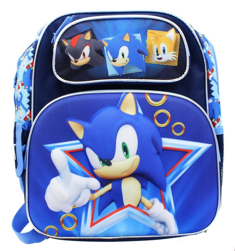 Sonic The Hedghog Travel Laptop Backpack Canvas Casual Bookbag Sonic The Hedghog Travel Laptop Backpack Canvas Casual Bookbag