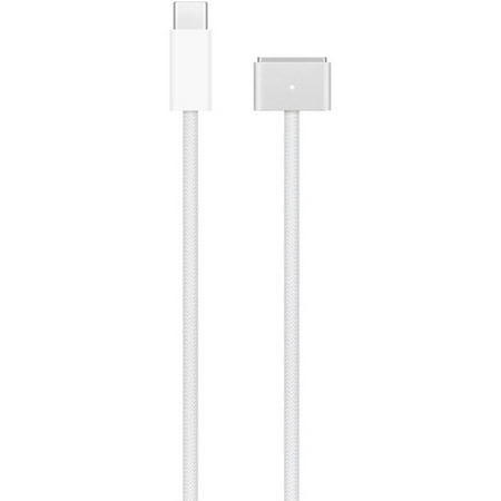 Apple - 6.6' USB-C to MagSafe 3 Charging Cable for MacBook Pro - White