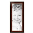 thumbnail image 2 of ArtToFrames 9" x 23" Matte Mahogany with Gold Accent Diploma Picture Frame, 9x23 inch Brown Wood Poster Frame (WOM-5109), 3 Pack, 2 of 6