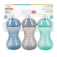 thumbnail image 5 of Vaso entrenador Nuby Clik-It con boquilla suave antiderrames 300 ml, 6+ meses, paquete de 3, 5 of 5