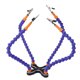 thumbnail image 5 of Helping Hands Soldadura De Tercera Mano, 4 Brazos Con Base De Abrazadera De Mesa Ajustable Para Reparación De PCB, Soporte De Soldadura De Joyería, 4 Brazos Flexibles Que Ayudan, 5 of 7