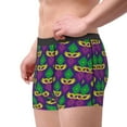 thumbnail image 4 of Bingfone Mardi Gras Carnival3 Men'S Underwear - Casual Stretch Boxer Briefs-Small, 4 of 9