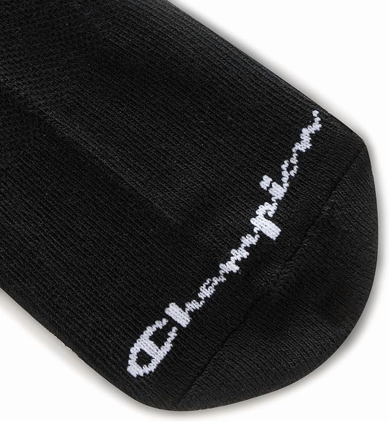 Champion Men's Moisture-Wicking Cushioning & Arch Support Ankle Socks (6-Pack)