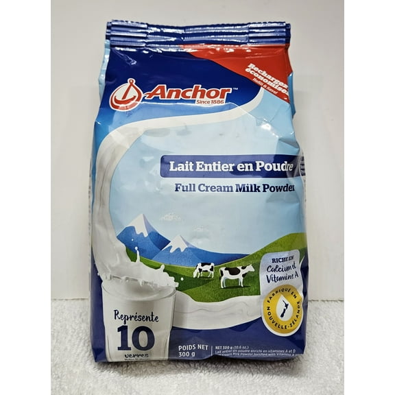 Anchor Full Cream Milk Powder 300 grams x 1 pack