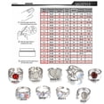 thumbnail image 5 of MANNYA 9 Pieces Silver Alloy Rings Set for Women Teens Adjustable Size Crystal Rhinestones Everyday Wear Jewelry, 5 of 5