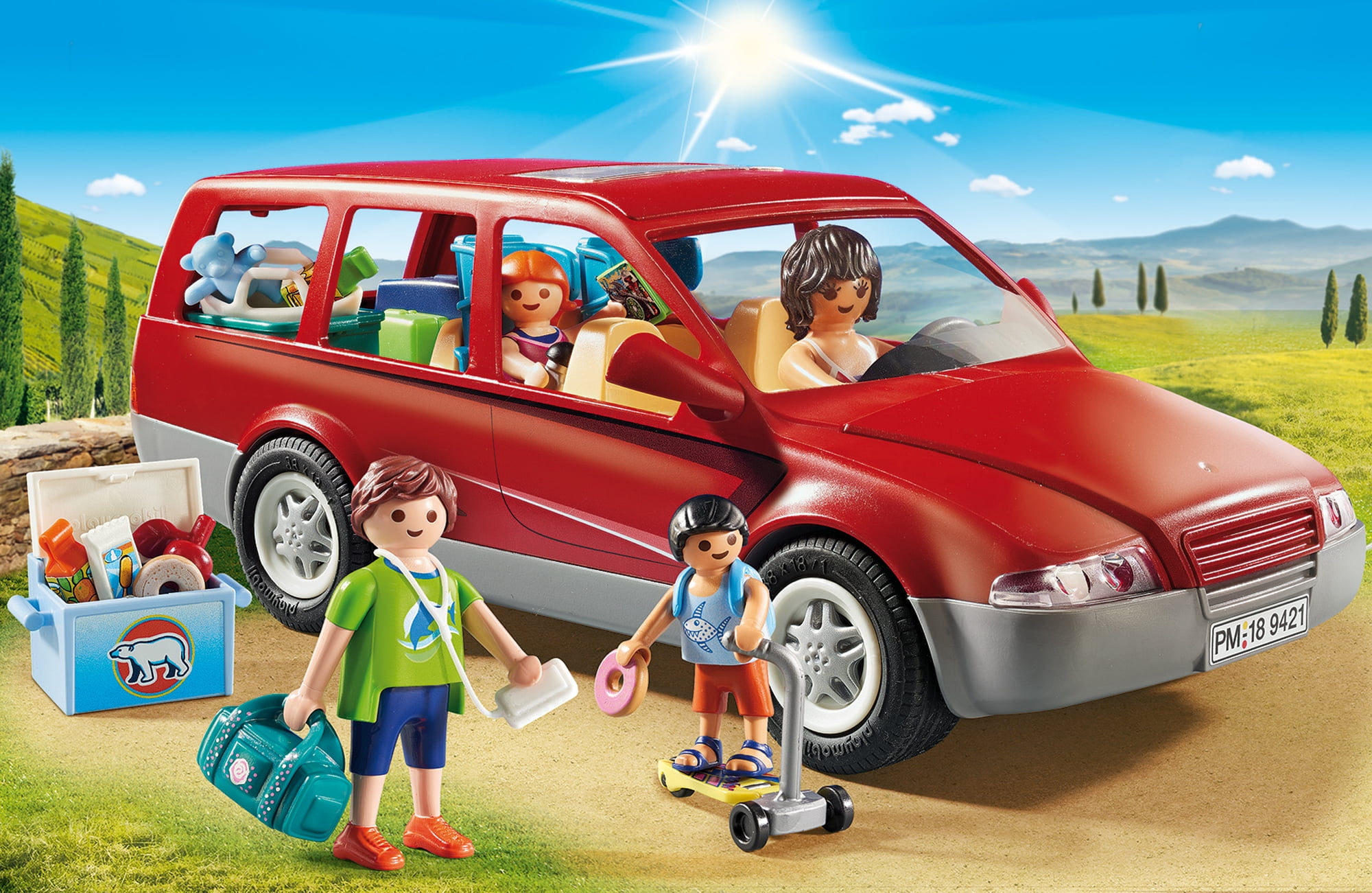 Playmobil carro familiar sale