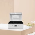 thumbnail image 4 of CTIRCHIU 1Pack Small Safe Box With Combination Lock Cold Rolled Steel Money Organizer For Cash 6.29X4.72X2.85in, 4 of 8