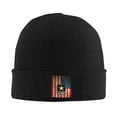 thumbnail image 2 of Us Flag With Army Logo Unisex Knitted Hats Fashionable Autumn And Winter Warm Beanie Knitted Hip-Hop Hat, 2 of 5