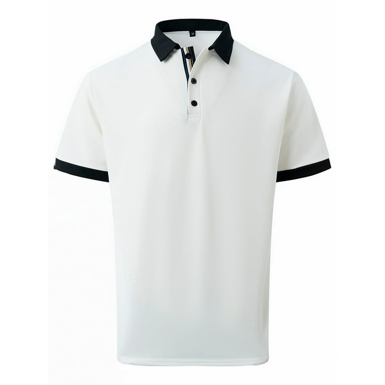 メンズウェア UNBIND NEW PORT POLO OFF WHITExGREEN XL WTXUE Polos Short Sleeve, Scrunch Neck Polo Golf Shirts for