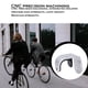thumbnail image 2 of Soidarity Bicicleta aleación de aluminio e-hook ligero e-hebilla eje delantero duro gancho buena dureza E-type Pothook accesorios de repuesto negro Ciclismo Astilla Soidarity OD024306-03, 2 of 6