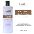 thumbnail image 2 of G4U Caffeine Shampoo for Hair Loss, Hair Growth and Thinning Hair. Natural Sulfate Free Treatment with DHT Blockers for Men and Women. 12 fl oz, 2 of 9