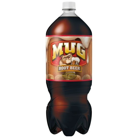 Mug Root Beer Soda 2 Liter Plastic Bottle
