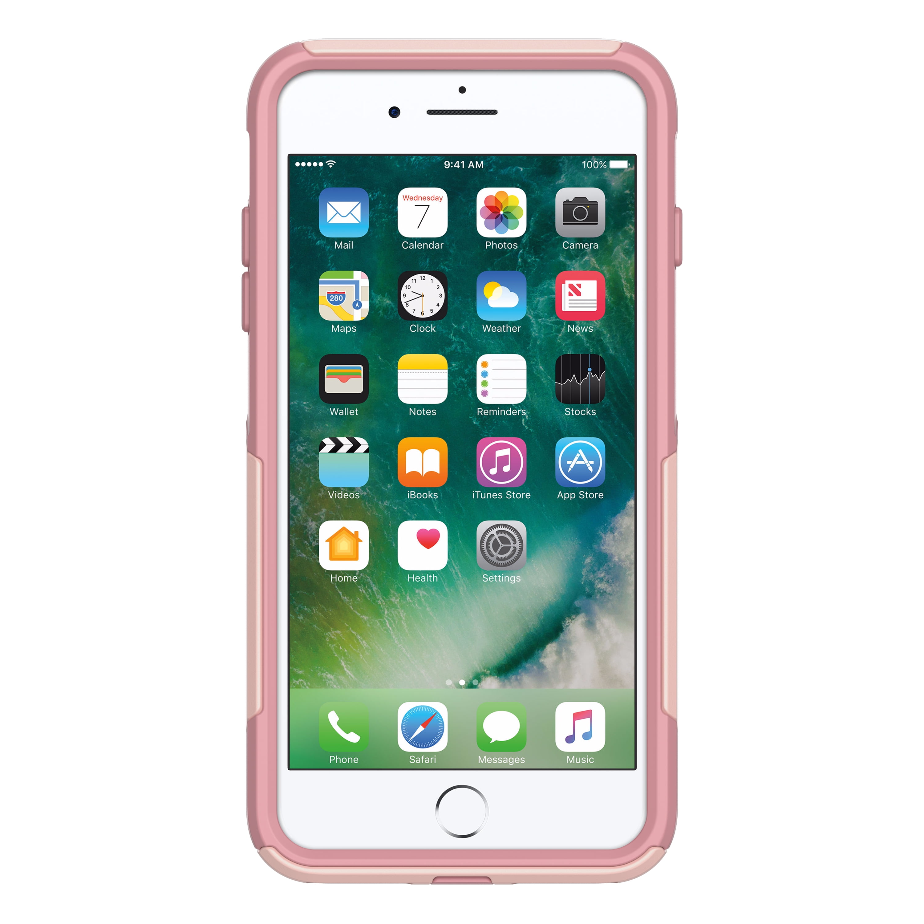 Otterbox iPhone 8 Plus & iPhone 7 Plus Commuter Series Case, Ballet Pink