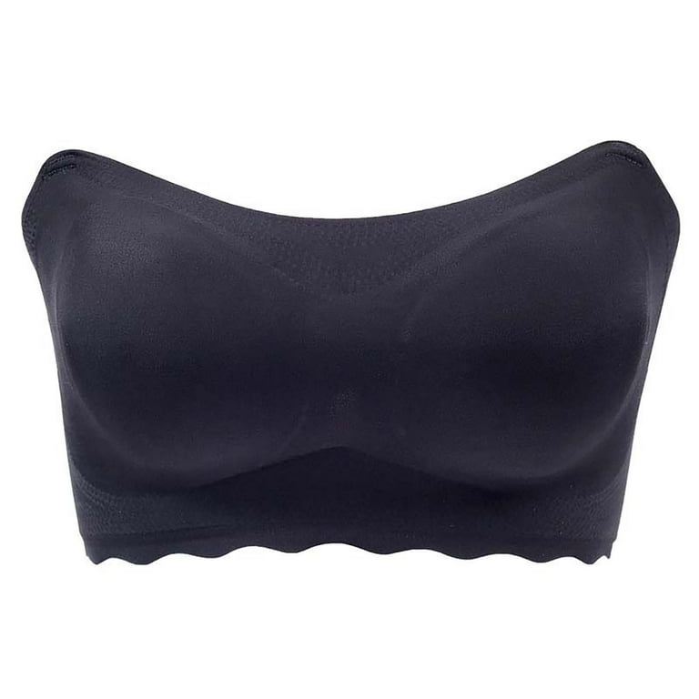 Fabulous One Strapless Bra,Fabulous Plus Size Sexy Strapless Invisible Push  Up Bra Support Bandeau Bra for Women (7XL,Black) : : Clothing,  Shoes & Accessories