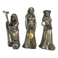 thumbnail image 2 of Ebros Celtic Triple Goddess Maiden Mother Crone Triune Moon Set of 3 Decorative Figurines, 2 of 5