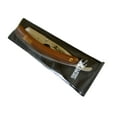 thumbnail image 4 of CS-101 Stainless Steel Straight Edge Brown Barber Razor + 200 Lord Single Blades, 4 of 7