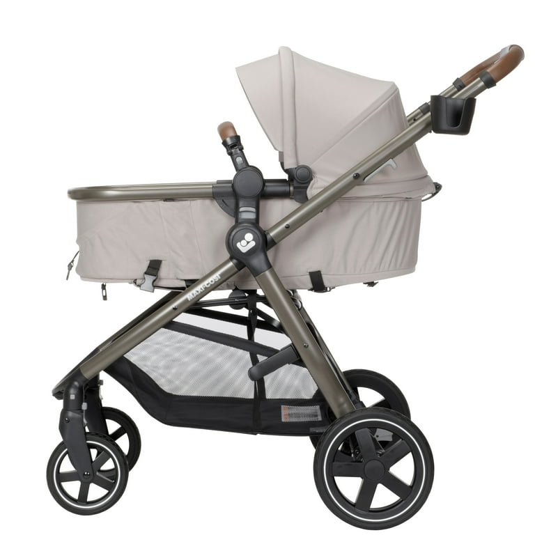 Maxi-Cosi Zelia² Luxe 5-in-1 Modular Travel System, New Hope Tan