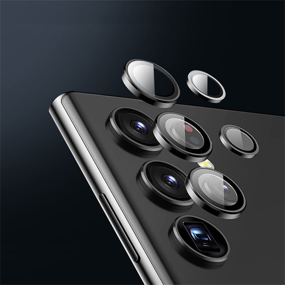 Camera Lens Protector Metal Glass Ring Cover For Samsung Galaxy S22 Ultra