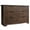 Walnut, variant on CHITOOMA Fluted Dresser for Bedroom, Modern Wooden 6 Drawer Dresser, Storage Cabine Chest of Drawers for Living Room Hallway, Natural