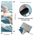 thumbnail image 4 of Seagull Yoga Mat Towel with Storage Bag, 72.8"x26.8", Suitable for Hot Yoga, Pilates, Fitness - Yoga Blanket, Yoga Towel, Hot Yoga Towel Included, 4 of 6