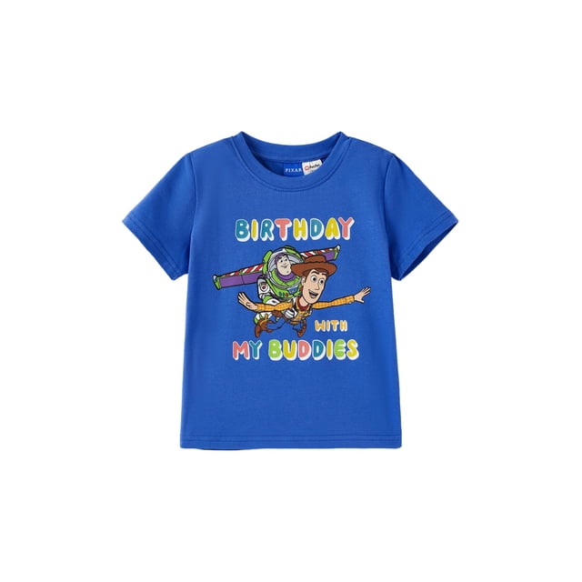 Camiseta Disney Toy Story Woody Buzz Lightyear Cumpleaños 2-6Y