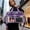 Purple, variant on Fmxomd Heavy Duty Large Clear Duffel Gym Bag with Clear Bottom Transparent All Sides Shoe Pocket Removable Shoulder Strap for Men Women Fitness Security Check