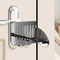 thumbnail image 4 of Small Steel Door Stoppers Adjustable Door Jammers 83x30mm Ensures Without Drilling Suitable for Various Location, 4 of 11