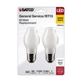 thumbnail image 2 of Satco S21857 BT15 LED Light Bulbs 8W 120V 2700K E26 Medium Base Dimmable (2 Pack), 2 of 4