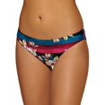 thumbnail image 3 of HULA HONEY Maillot de Bain Stretch Imprimé Rose pour Femmes à Couverture Modérée Bas de Maillot L, 3 of 5