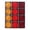 E, variant on Shatterproof Christmas Ornaments, 12 Pack Painted Christmas Ball Set Tree Pendant Decoration Ornaments