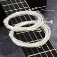 thumbnail image 1 of HEVIRGO 6Pcs Guitar Strings Corrosion Resistant Sturdy Guitar Refit Hard Tension Classical Guitar Strings for Musical,A, 1 of 10