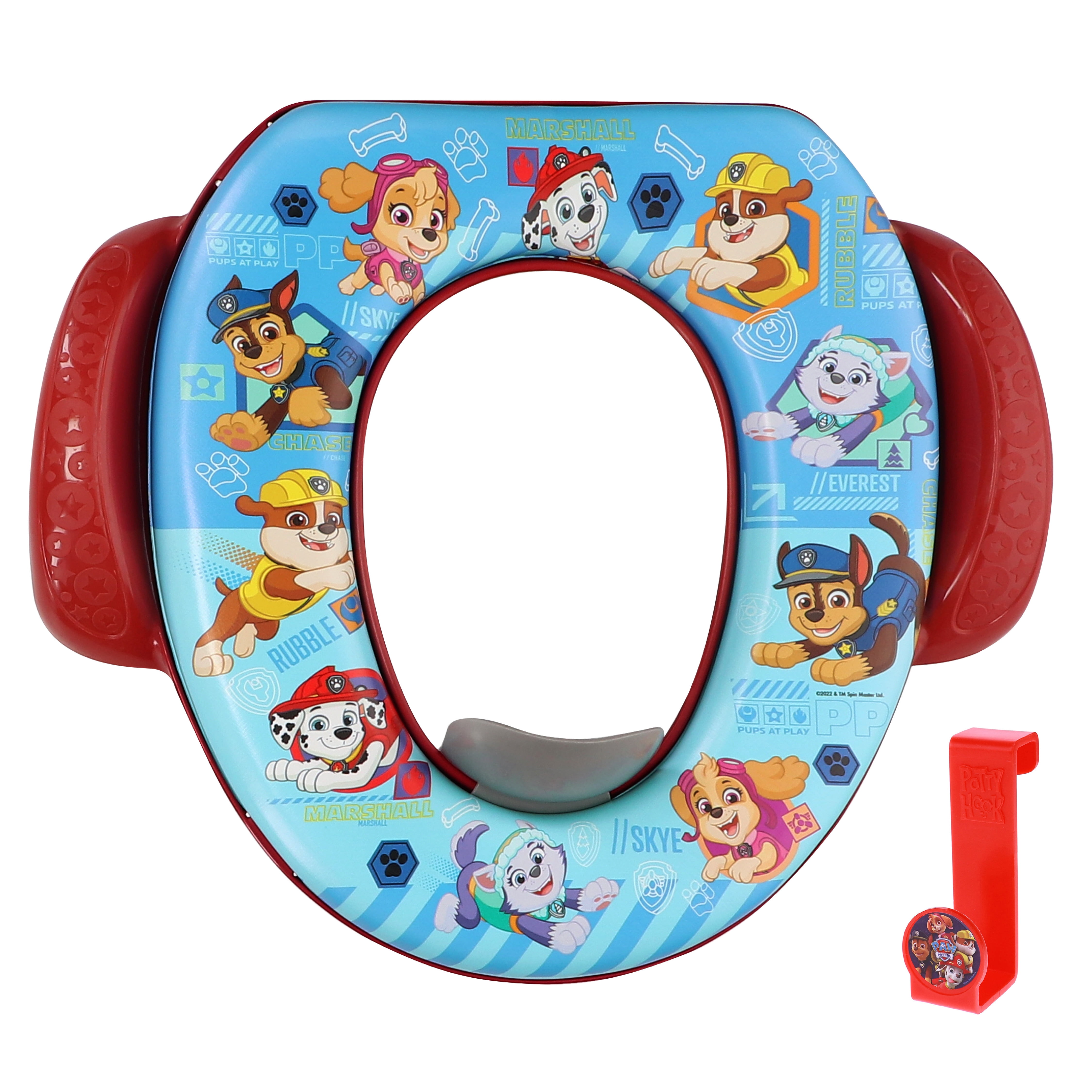 Nickelodeon PAW Patrol So Cool Pups Rule Soft Potty Seat with Potty Hook Walmart