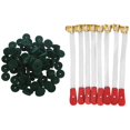 thumbnail image 1 of 90 Pcs Lave-clavier de Piano Feutre Rail d'Équilibre Rondelles & 50 Pcs Sangles de Bride de Piano, 1 of 7