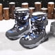 thumbnail image 2 of Botas de nieve para niños, otoño e invierno, zapatos para niños acolchados de algodón, botas para niñas antideslizantes gruesas con forro polar para niños medianos y grandes, 2 of 6