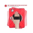 thumbnail image 4 of Case for iPad Pro 11 Inch M4 2024 5th Generation A2836/A2837/A3006 with Built-in Screen Protector, 360° Rotating Stand, Adjustable Shoulder Strap, Precise Cutouts, Pencil Holder, 4 of 7