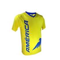 Rhinoxgroup Youth Club America Soccer Poly Shirt Soccer Youth Jersey -14 YS
