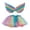 Light Green, variant on Coerni Girls Rainbow Skirt With Wings Toddler Ballet Tutu Skirt 2 Piece Princess Dress Outfit Birthday Party Dresses Ballet Set