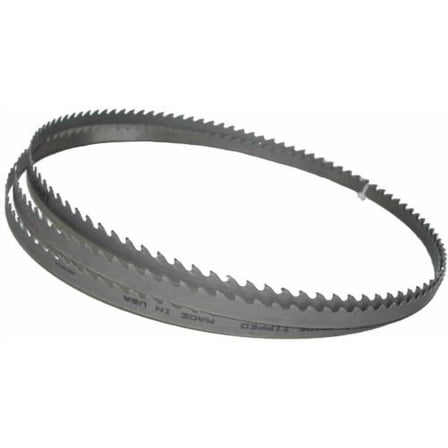 Magnate M132E12T3 Carbide Tipped Bandsaw Blade, 132" Long - 1/2" Width, 3 Tooth, 0.025" Thickness - 11' (11 feet) Long