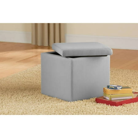 Mainstays Faux Suede Ultra Storage Ottoman, Multiple Colors Mainstays Faux Suede Ultra Storage Ottoman, Multiple Colors - Walmart.com - Mainstays Faux Suede Ultra Storage Ottoman, Multiple Colors