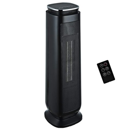 Aikoper Space Heater, 1500W Ceramic Tower Heater, Portable Electric Oscillating Heater with Adjustable