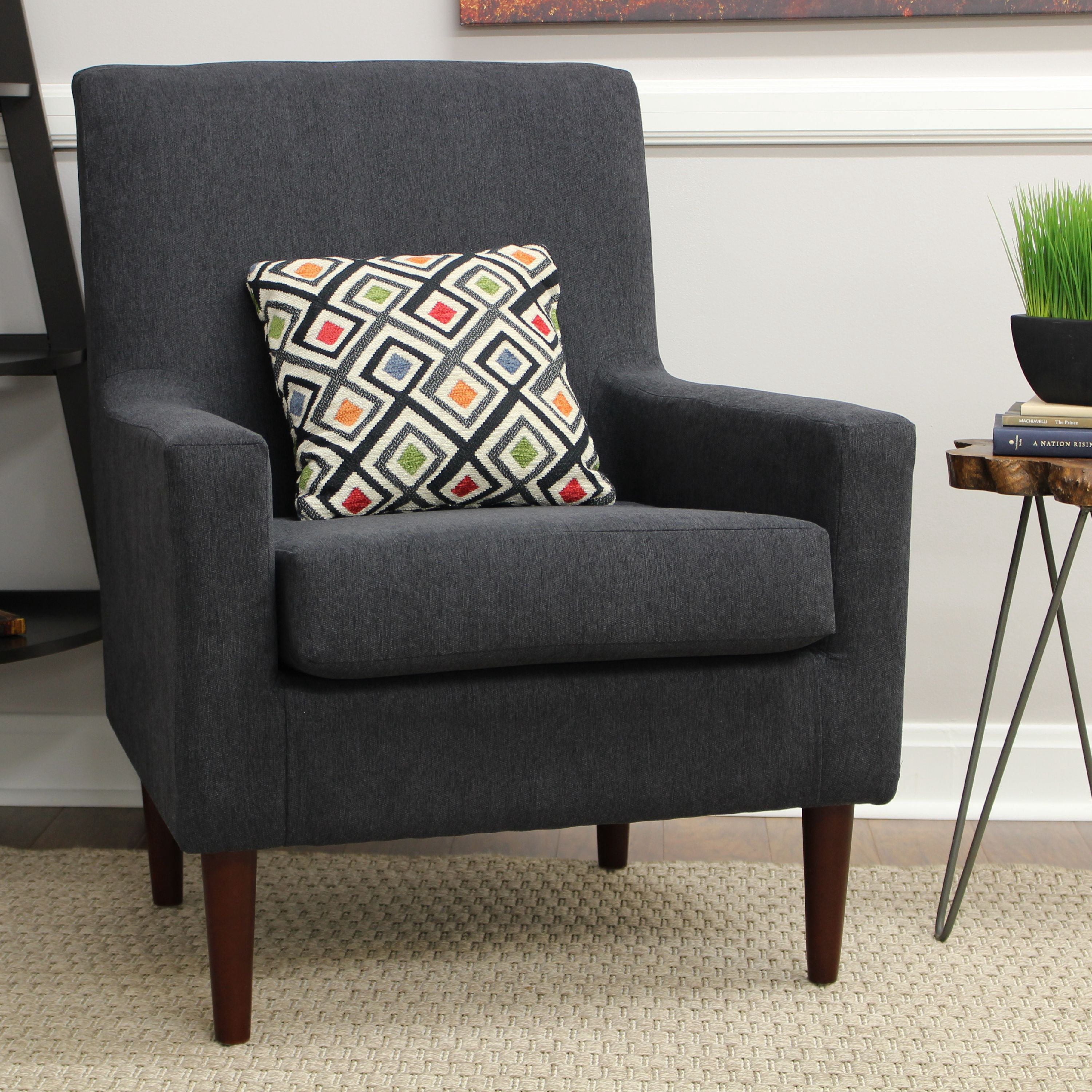 Fox Hill Trading Emma Lounge Chair, Chalkboard