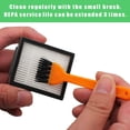 thumbnail image 4 of PIX-LINK Repuestos 10 filtros HEPA y 5 cepillos laterales de barrido de bordes para iRobot Roomba I1 I1 + i4 + i7 Plus i7 + i3 i3 + i6 + E5 E6 I8 + J7 + J7 + accesorios al vacío, 4 of 6