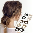 thumbnail image 3 of Unique Bargains 10 Pcs Elegant Bow Scrunchies Hair Elastic Band multicoloured, 3 of 5