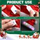 thumbnail image 4 of Sombreros navideños con luz y Collar para niños y adultos, gorros navideños con luz LED de colores, gorros cálidos de Papá Noel, regalo de Año Nuevo 2024, 4 of 4