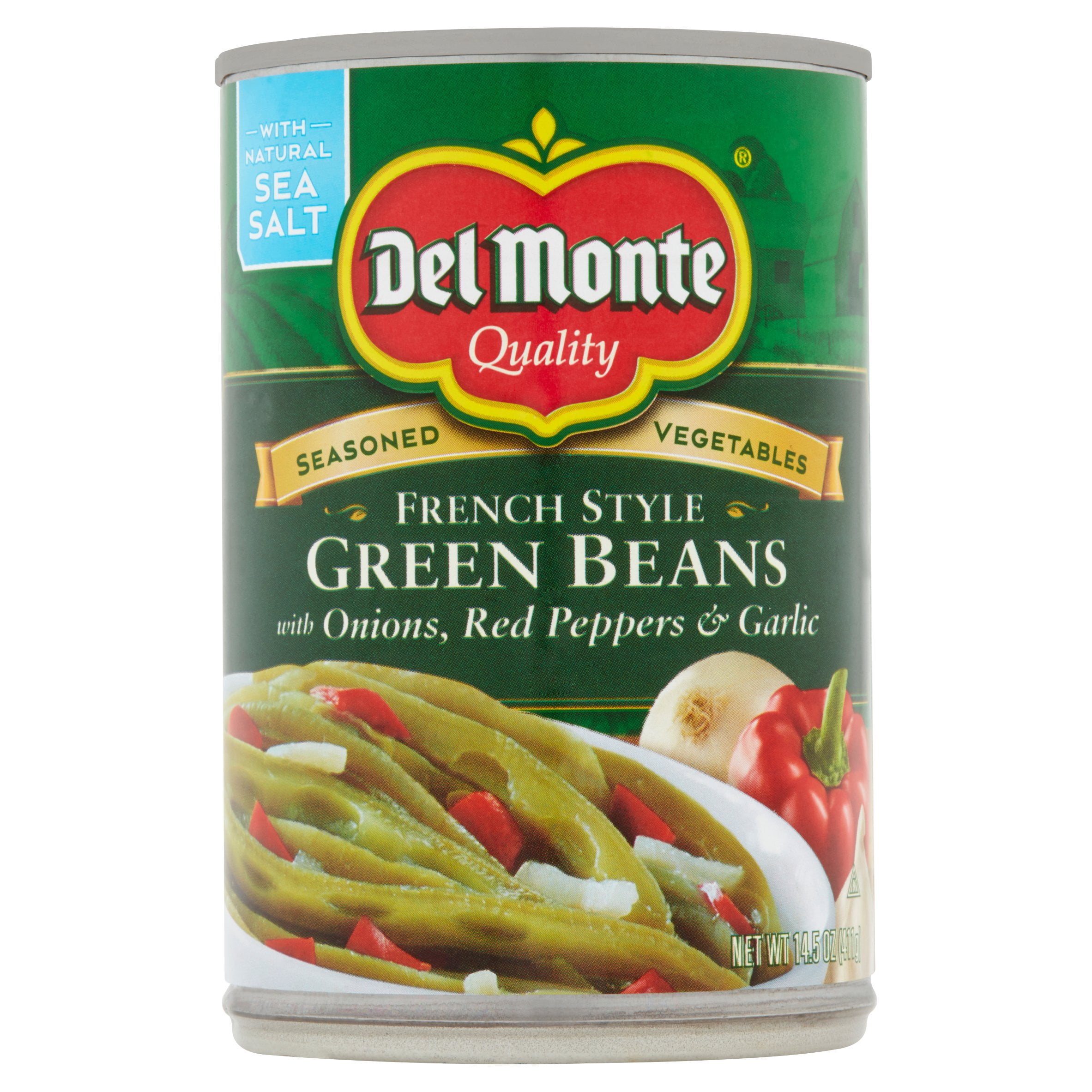 Del Monte Canned French Style Green Beans, 14.5 oz, Can - Walmart.com