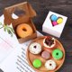 thumbnail image 3 of Cajas para cupcakes - Mini cajas de papel individuales visibles para empacar pasteles, paquete de 10, 3 of 8