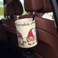 thumbnail image 5 of Wukai Autumn Gnomes1 Print Car Trash Can - Easy to Clean Hanging Garbage Bin - Removable Liner - Leak-Car Garbage Can - Waterproof Trash Can for Car and SUV, 5 of 7